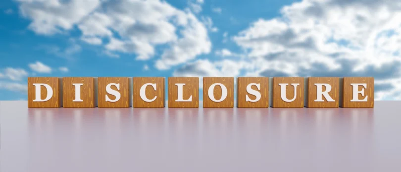 Disclosure Statement