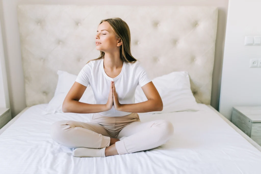 The Power of Meditation for Sleep and Emotional Balance Meditation for Sleep on Bed