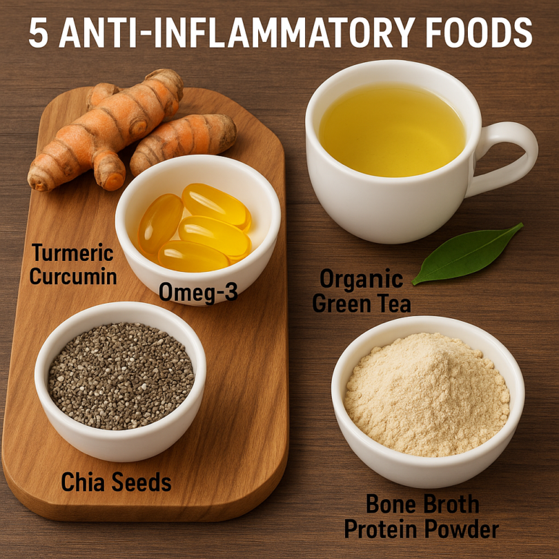 5 Anti-Inflammatory Foods