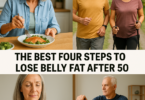 4 Steps to lose belly fat