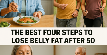 4 Steps to lose belly fat