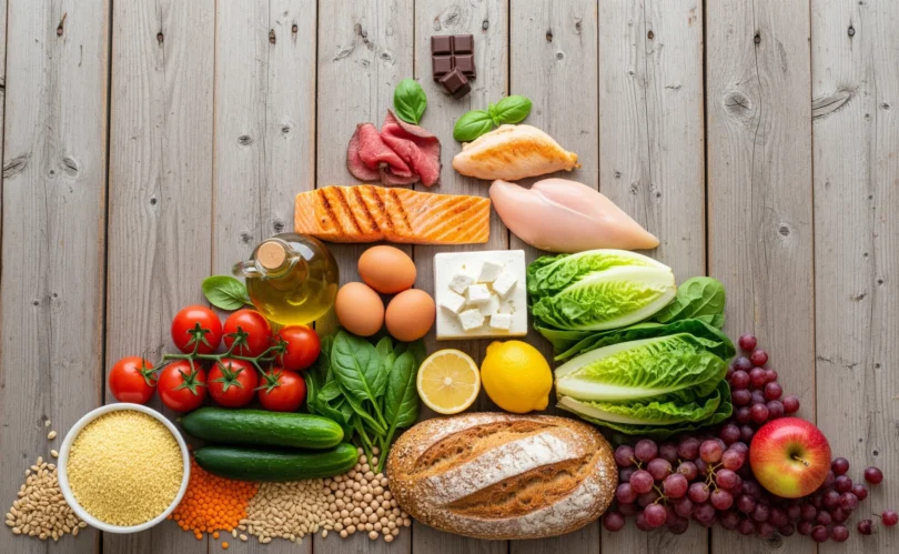 Mediterranean Diet food pyramid
